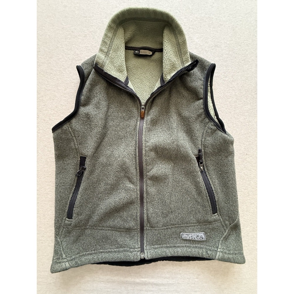 REI Men's Small Green Sweater Vest